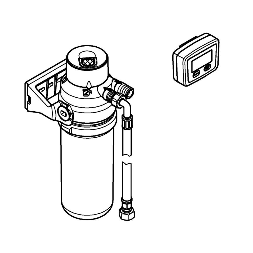 GROHE 41136000 - Filter s aktívnym uhlím BLUE modrá