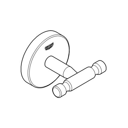 GROHE 41168000 - Háčik na župan START COSMOPOLITAN lesklý chróm
