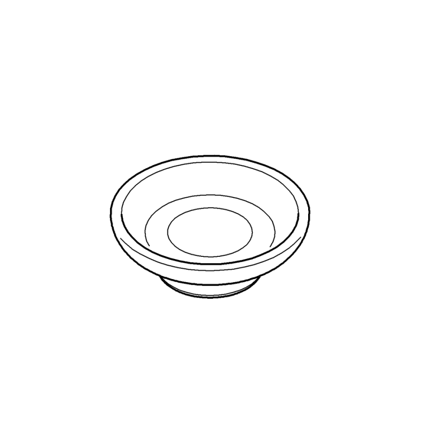 GROHE 41182000 - Mydelnička START 110 mm priehľadná