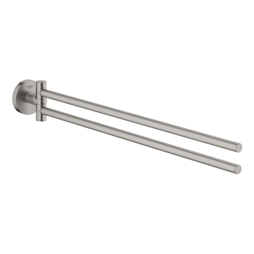 GROHE 41183DC0 - Držiak na uteráky QUICKFIX START 439 mm z nerezovej ocele