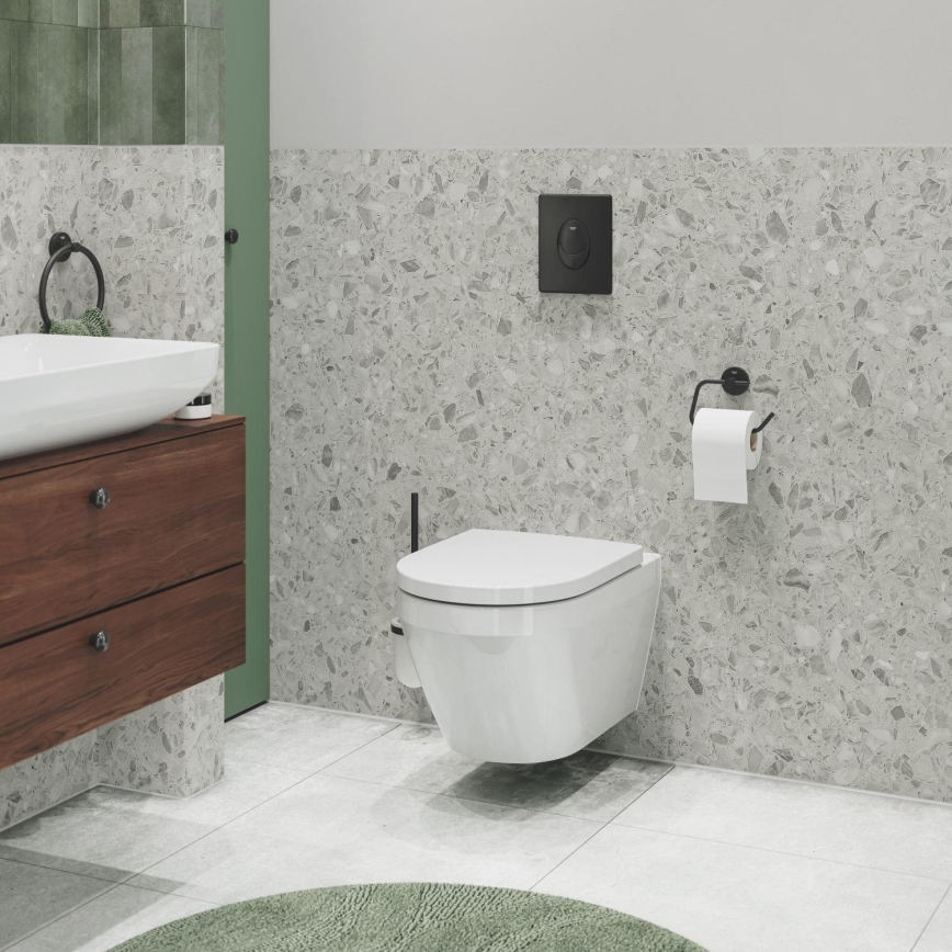 GROHE 411852430 - Sada na čistenie WC START 398 × 121 mm čierna