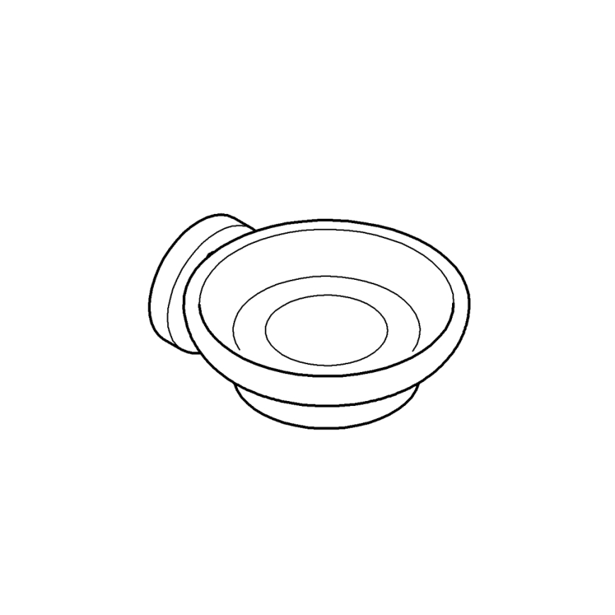 GROHE 411932430 - Miska na mydlo START čierna