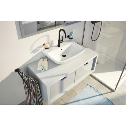 GROHE 411942430 - Sklenený pohár s držiakom START čierny