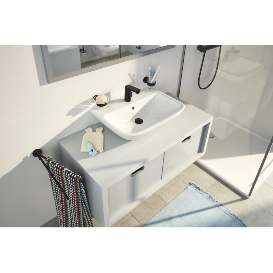 GROHE 411942430 - Sklenený pohár s držiakom START čierny