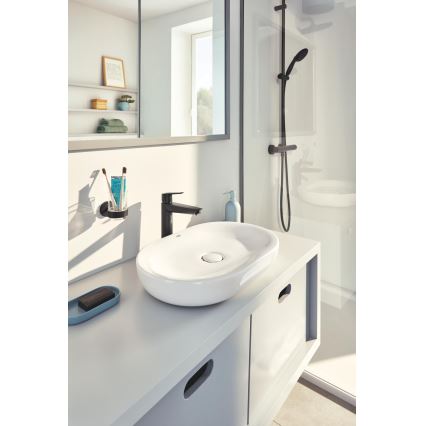 GROHE 411942430 - Sklenený pohár s držiakom START čierny