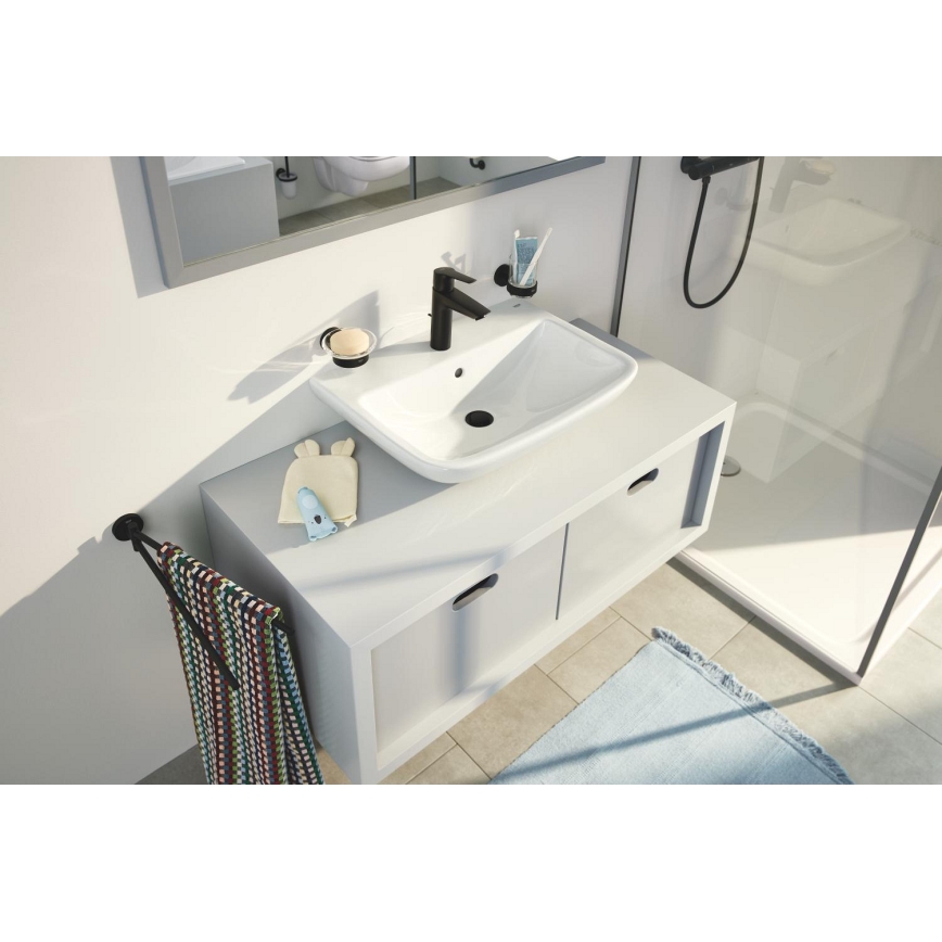 GROHE 411942430 - Sklenený pohár s držiakom START čierny