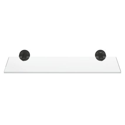 GROHE 412022430 - Sklenená polica START 530 mm čierna