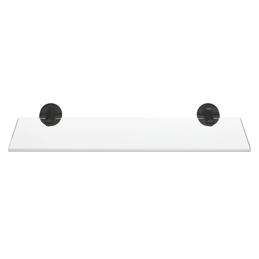 GROHE 412022430 - Sklenená polica START 530 mm čierna