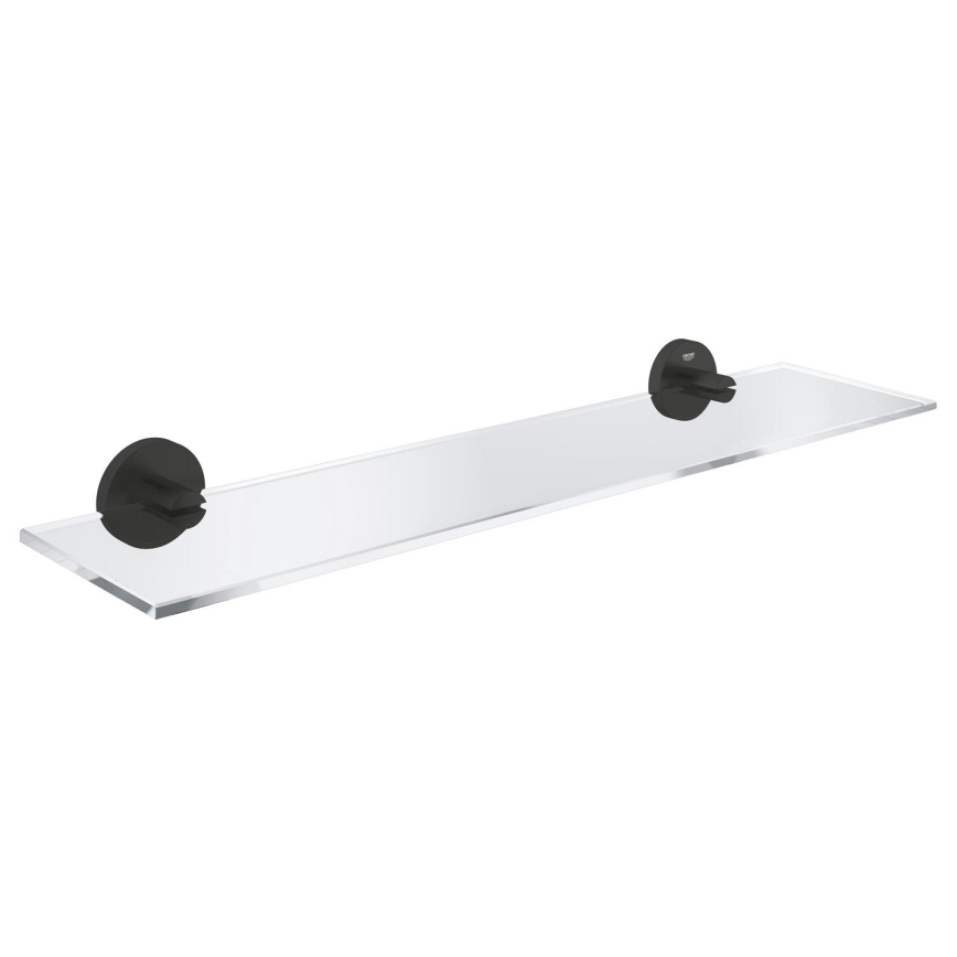 GROHE 412022430 - Sklenená polica START 530 mm čierna