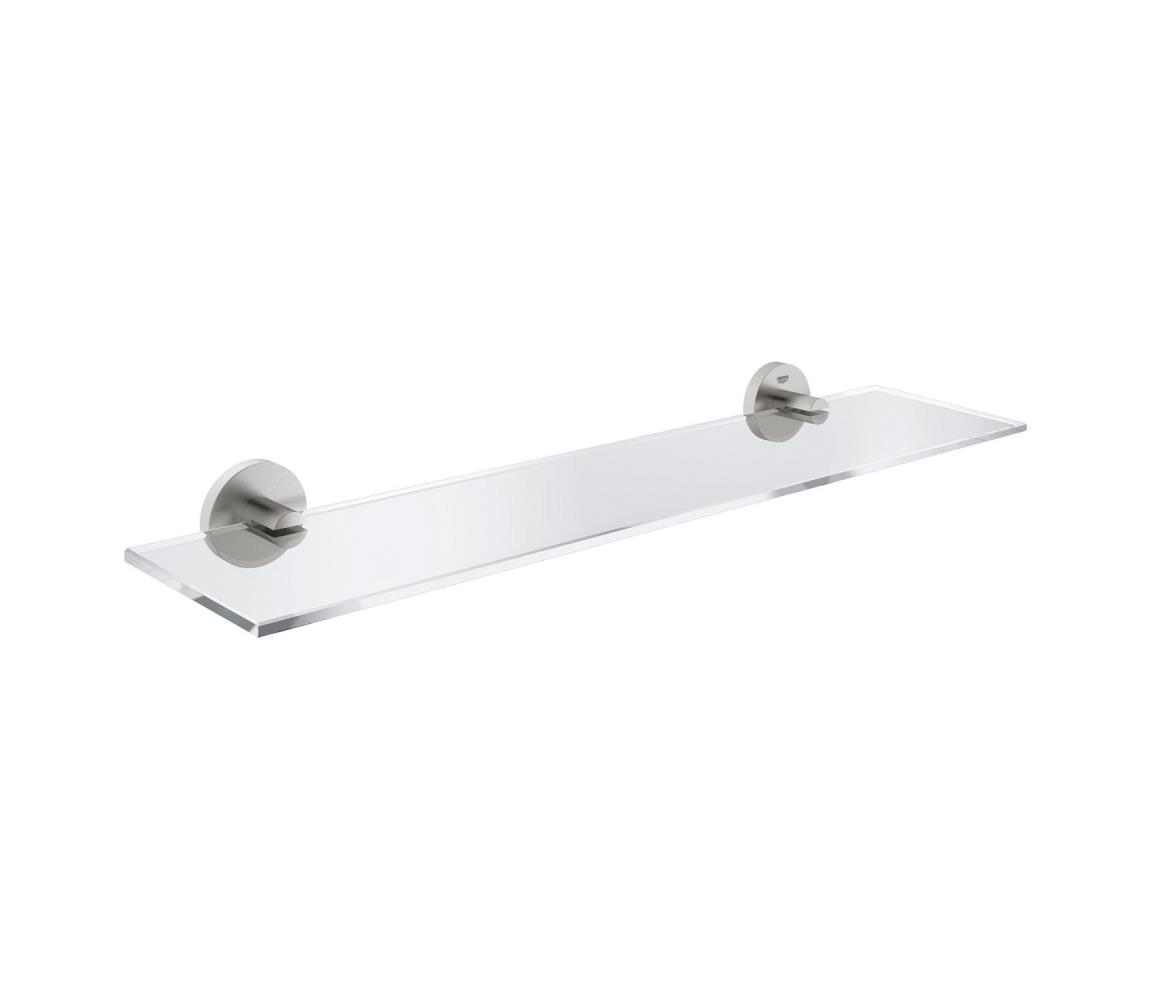 GROHE 41202DC0 - Sklenená polička START 530 mm nerezová 41202DC0