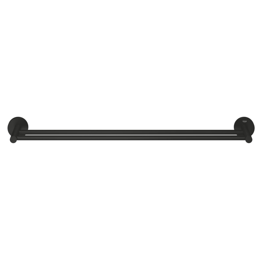 GROHE 412032430 - Dvojramenný držiak na uteráky START 654 mm čierny