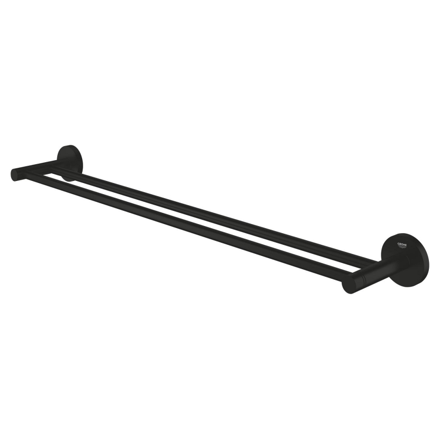 GROHE 412032430 - Dvojramenný držiak na uteráky START 654 mm čierny