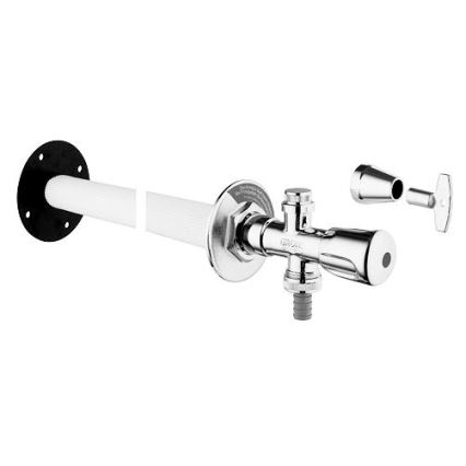 GROHE 41208000 - Vonkajší nástenný ventil EUROTEC DN 15 lesklý chróm