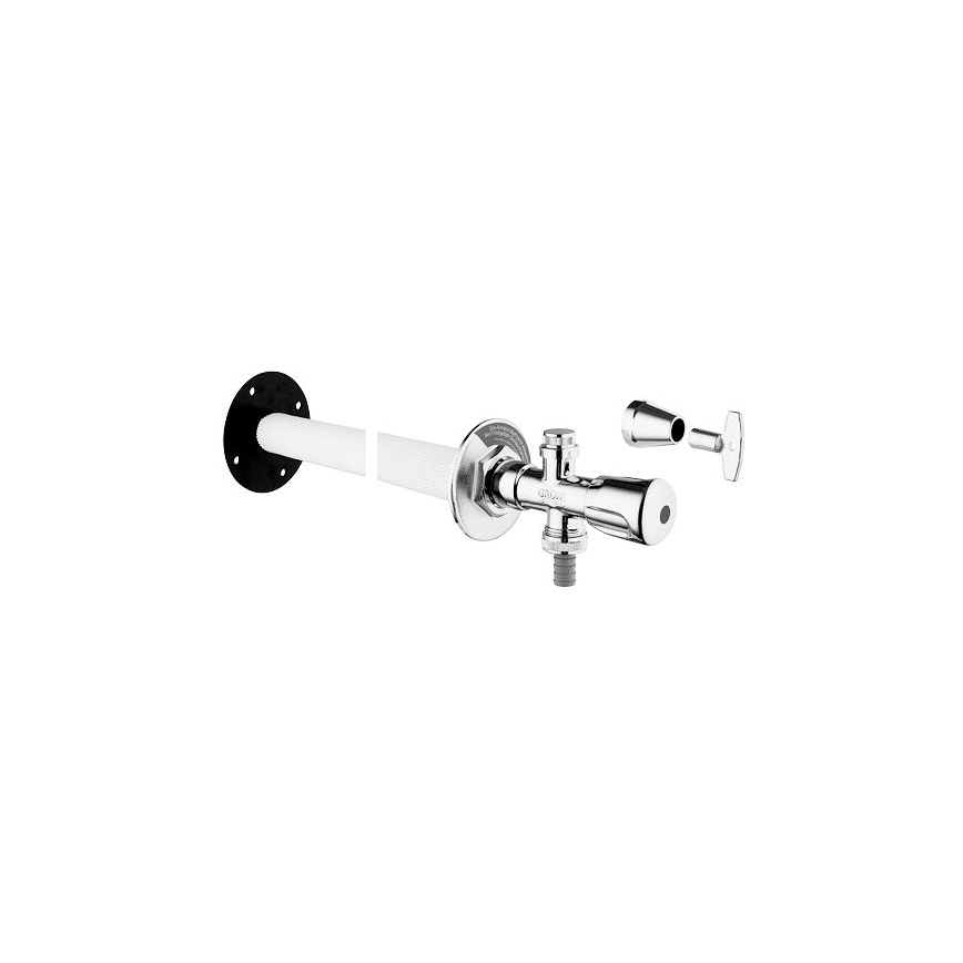 GROHE 41208000 - Vonkajší nástenný ventil EUROTEC DN 15 lesklý chróm