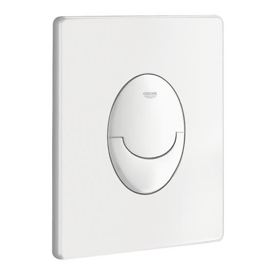 GROHE 42304SH0 - Ovládacie tlačidlo SKATE AIR 156 × 197 mm biele