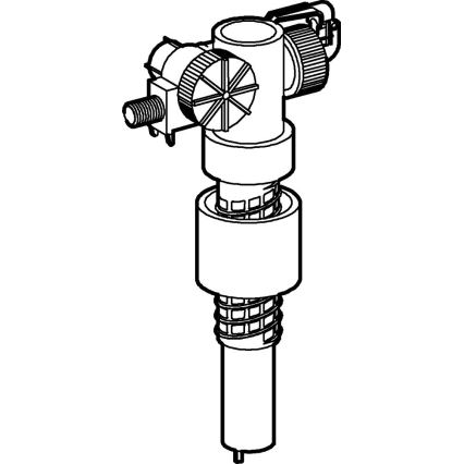 GROHE 43537000 - plniaci ventil, lesklý chróm