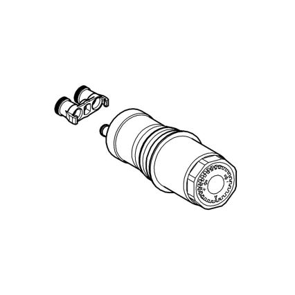 GROHE 43813000 - Kartuša 166 x 77 x 75 keramika/biela