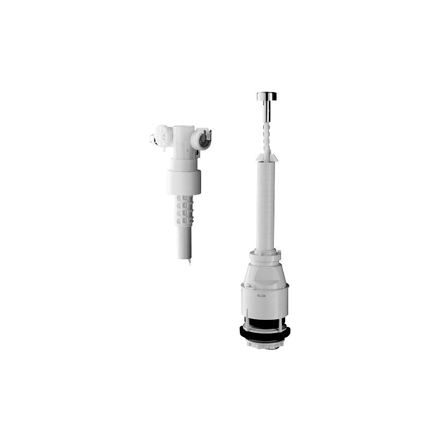 GROHE 43907PI0 - Výmenná sada pre keramické splachovacie nádržky, matný chróm