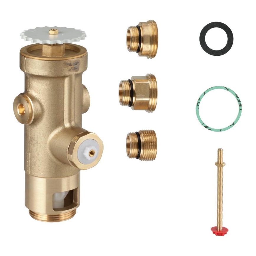 GROHE 43996000 - Tlakový splachovací ventil RONDO 3” lesklý chróm