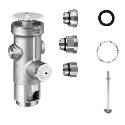 GROHE 43996000 - Tlakový splachovací ventil RONDO 3” lesklý chróm