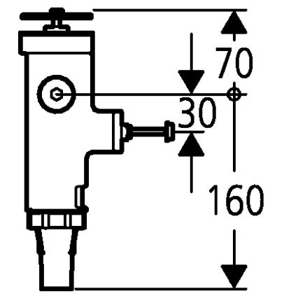 GROHE 43996000 - Tlakový splachovací ventil RONDO 3” lesklý chróm