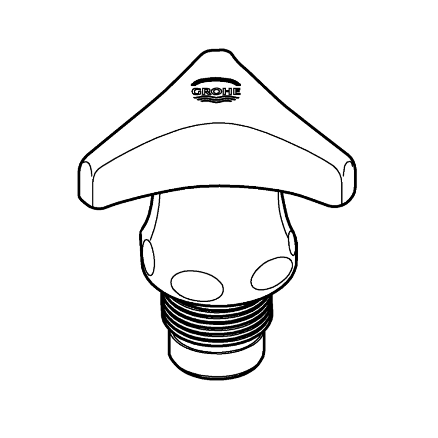 GROHE 45969000 - Krytka DN 15 lesklý chróm