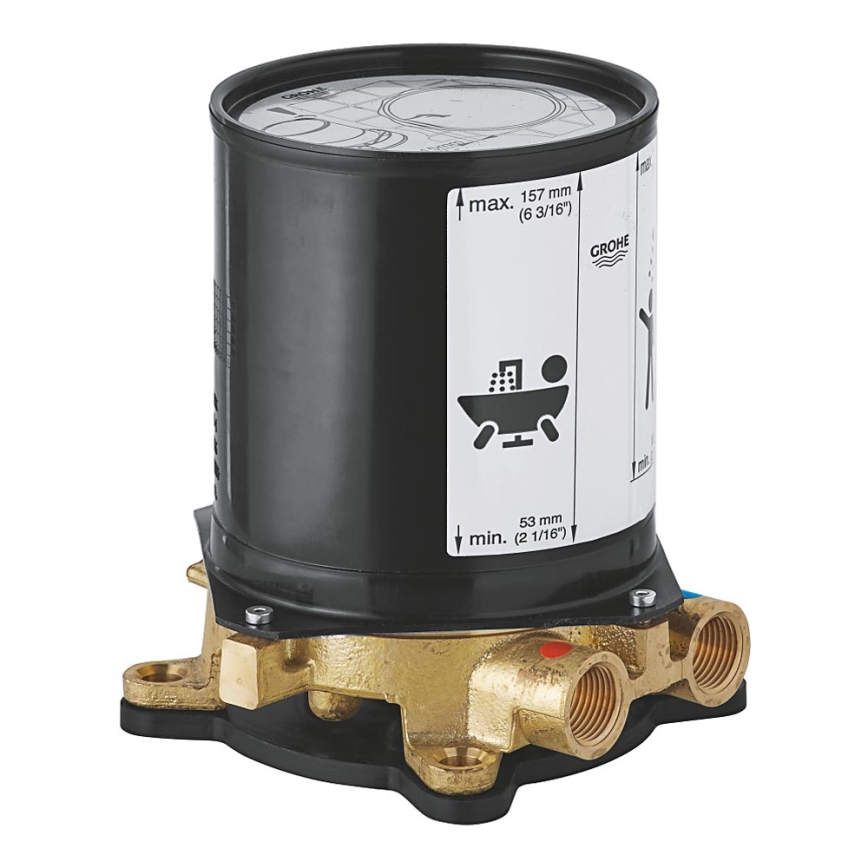 GROHE 45984001 - Podomietková súprava DN 15, mosadz