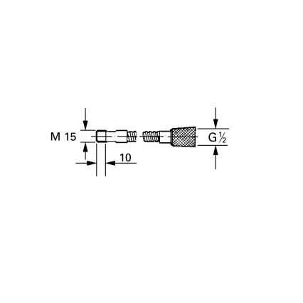GROHE 46092000 - sprchová hadica 1500 mm lesklý chróm