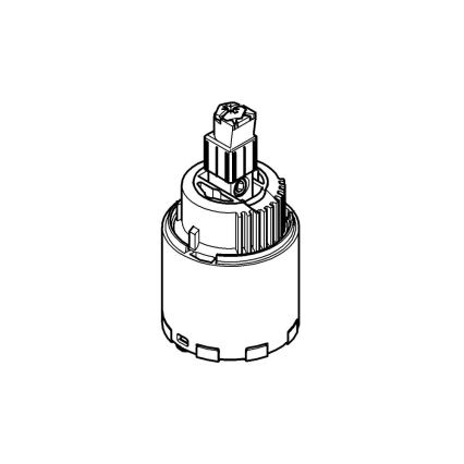 GROHE 46374000 - Keramická kartuša 35 mm, lesklý chróm