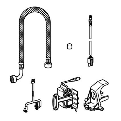 GROHE 46944001 - Inštalačná sada SENSIA ARENA biela