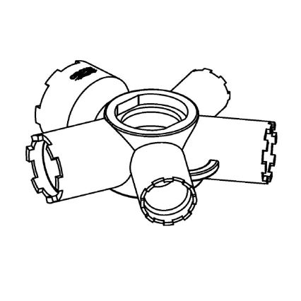 GROHE 48021000 - Demontážny kľúč na perlátory, lesklý chróm