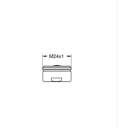 GROHE 48159000 - Perlátor M 24 × 1 lesklý chróm