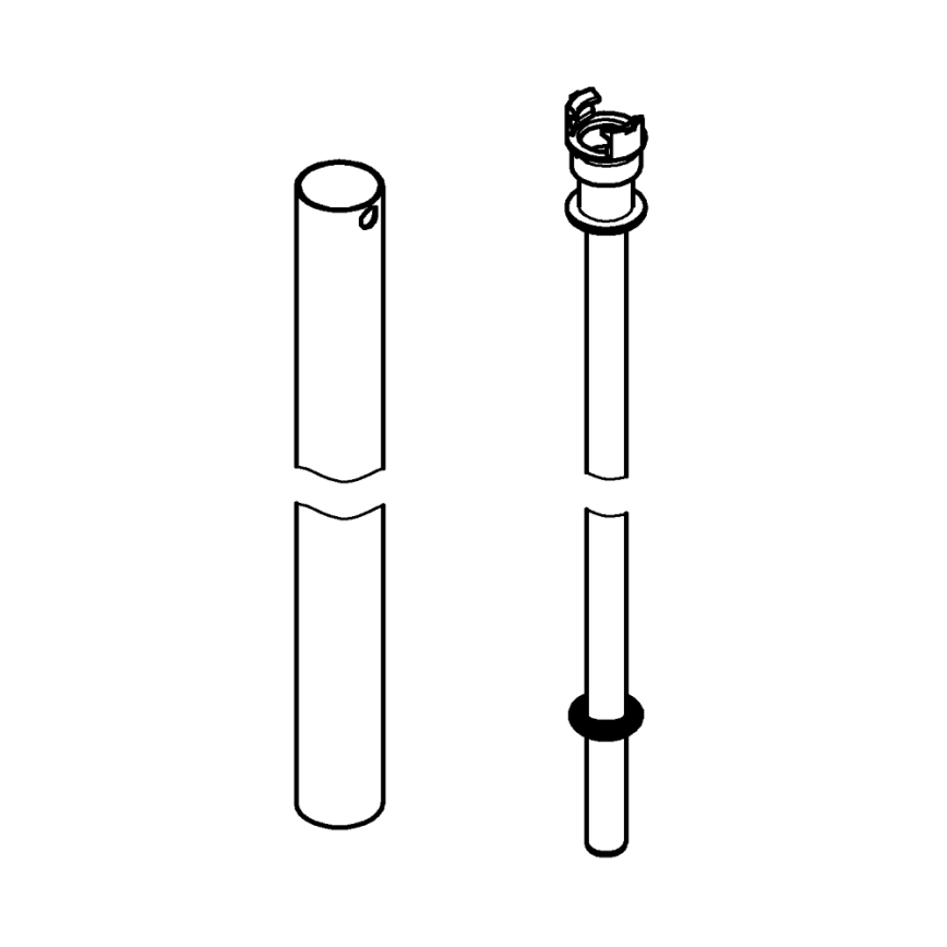GROHE 48515000 - Tyč pre sprchový systém, lesklý chróm