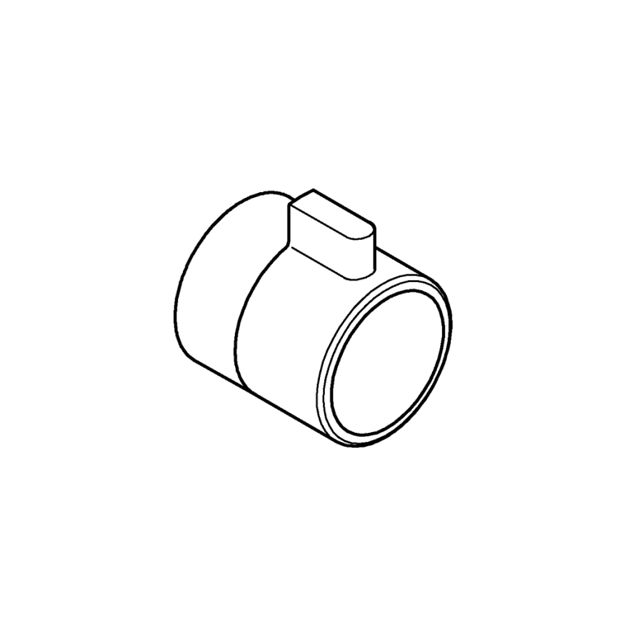 GROHE 49081000 - Uzáver GROHTHERM lesklý chróm