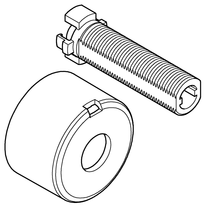 GROHE 49088000 - Vreteno SMARTCONTROL lesklý chróm