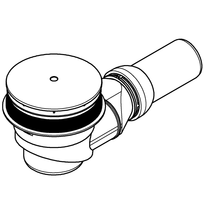 GROHE 49534000 - odtoková sada pre univerzálne sprchové vaničky O 112 mm, chróm