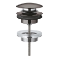 GROHE 65807A00 - Odpadová súprava s uzáverom pre umývadlá s prepadom, grafit