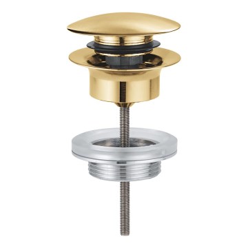 GROHE 65807GN0 - Zlatá odpadová súprava