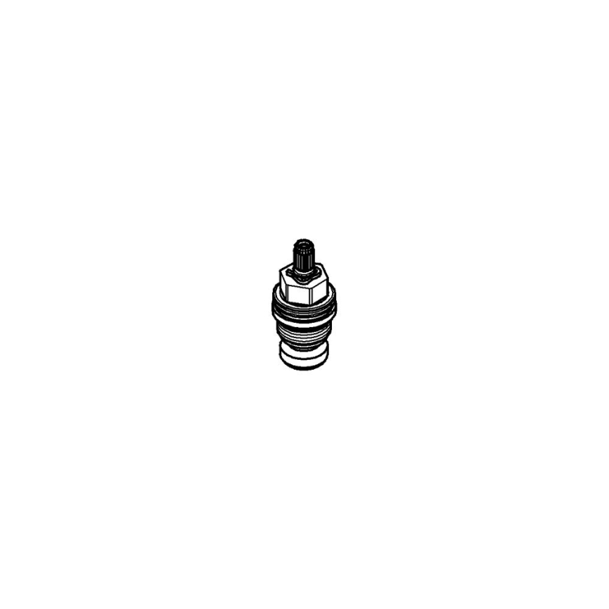 GROHE 7146000 - vršok DN 15 lesklý chróm