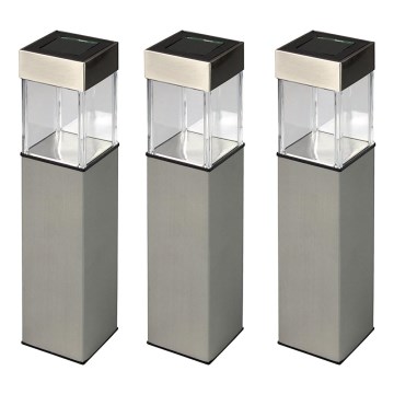 Grundig 90048 - SADA 3x Solárna lampa 3xLED/5,5x28cm Grundig 90048 - SADA 3x Solárna lampa 3xLED/5,5x28cm