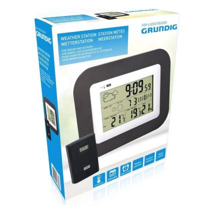 Grundig - Bezdrôtová meteostanica 4xAAA