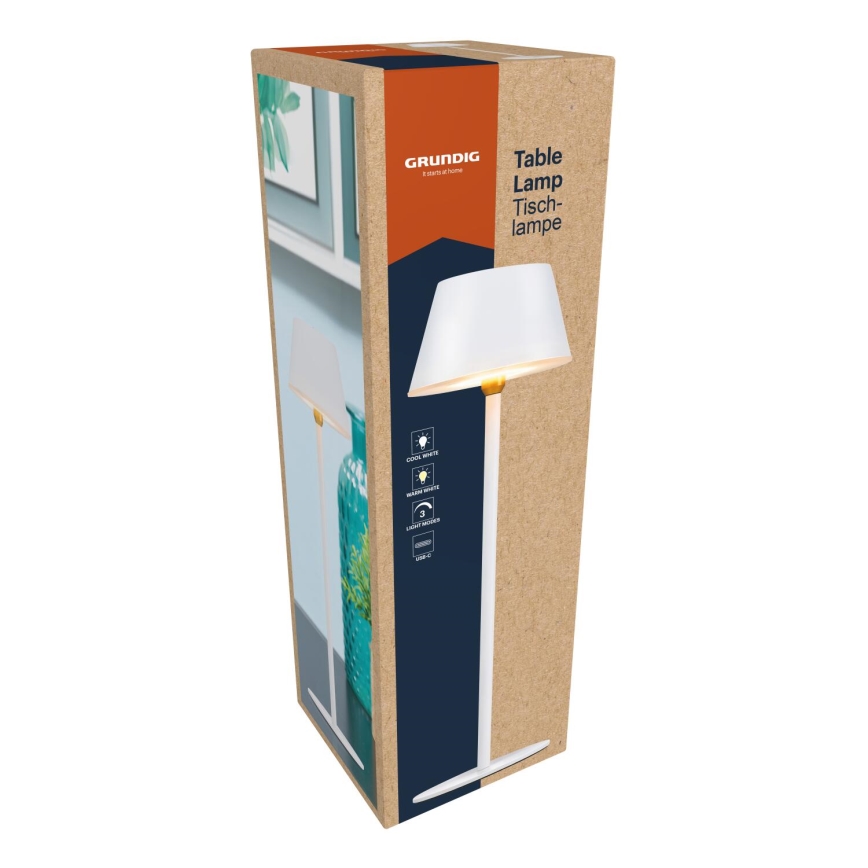 Grundig - Dotyková stolná LED lampa 5V 1200 mAh