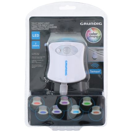 Grundig - LED Osvetlenie WC so senzorom LED/3xAAA