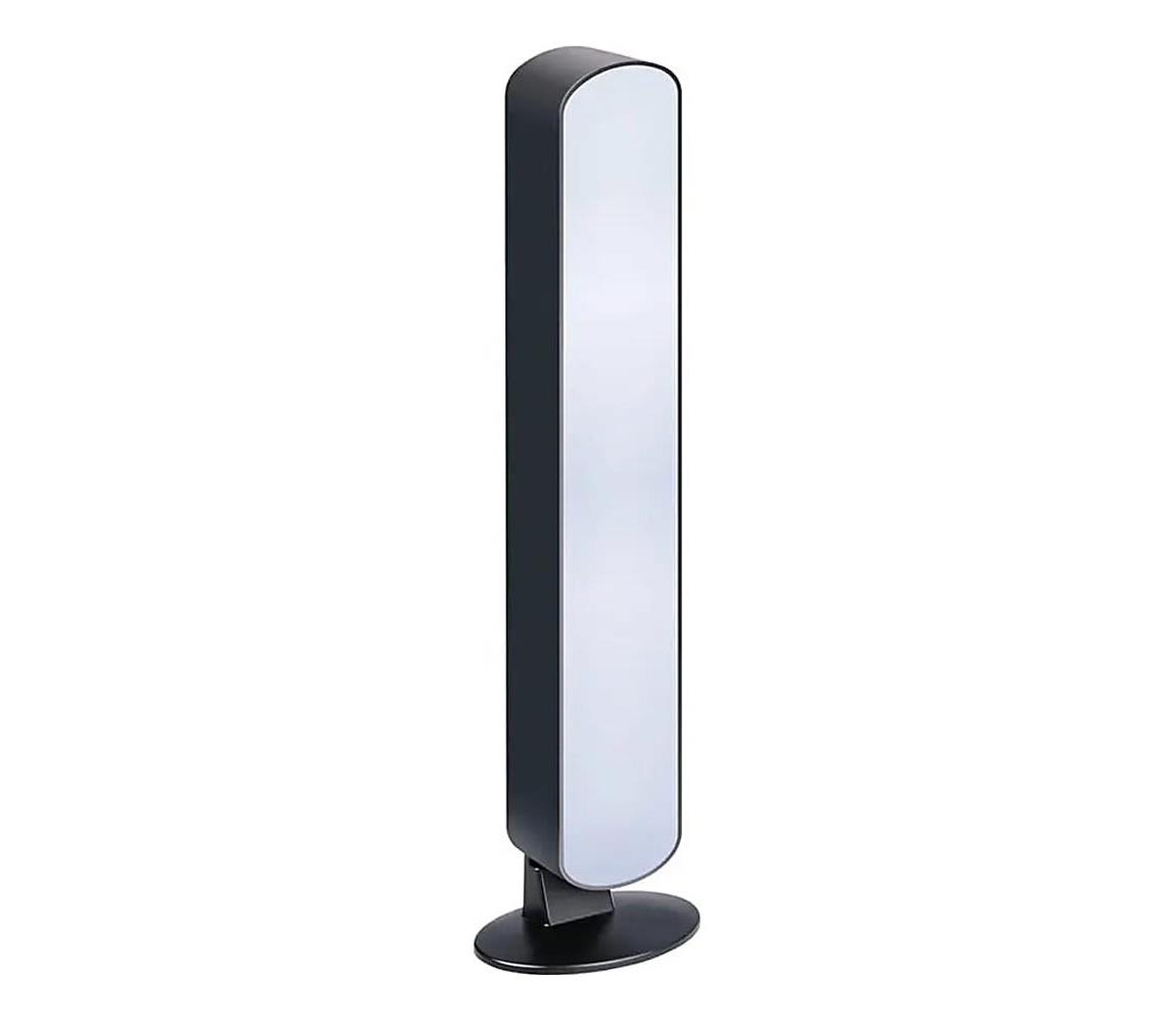 Grundig - LED RGBW Stmievateľná stolná lampa LED/0,7W/5V čierna + diaľkové ovládanie 8711252336145