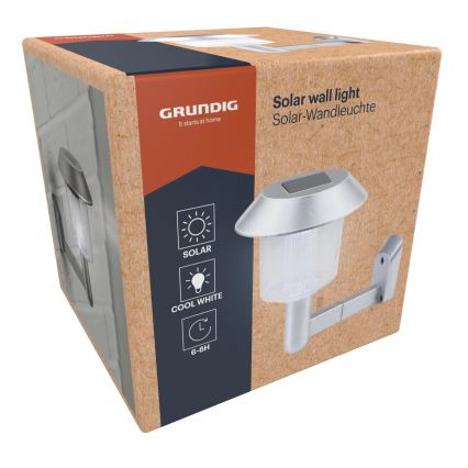 Grundig - LED Solárne nástenné svietidlo LED/1,2V