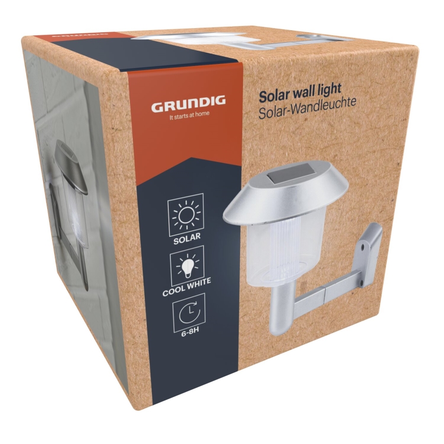 Grundig - LED Solárne nástenné svietidlo LED/1,2V