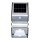 Grundig - LED Solárne nástenné svietidlo so senzorom LED/1xAA 600mAh IP64