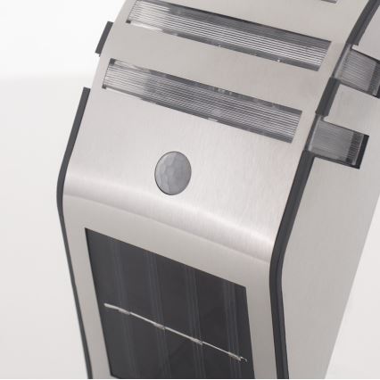 Grundig - LED Solárne nástenné svietidlo so senzorom LED/1xAA 600mAh IP64