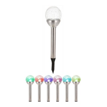 Grundig - LED solárne svietidlo LED/1,2 V 600 mAh viacfarebné