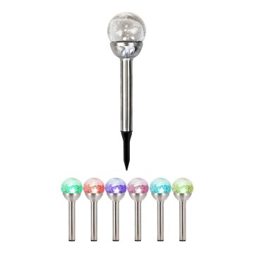 Grundig - LED solárne svietidlo, LED/1,2 V, 600 mAh, viacfarebné